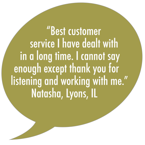 Klingspors Woodworking Shop testimonial customer service